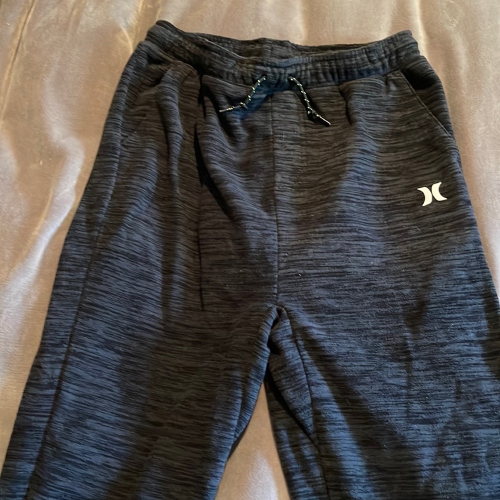 Hurley fleece joggers, worn once!